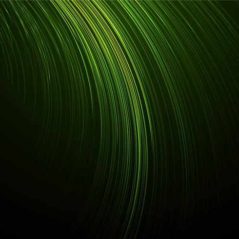 Bela linha criativa verde onda fundo vector