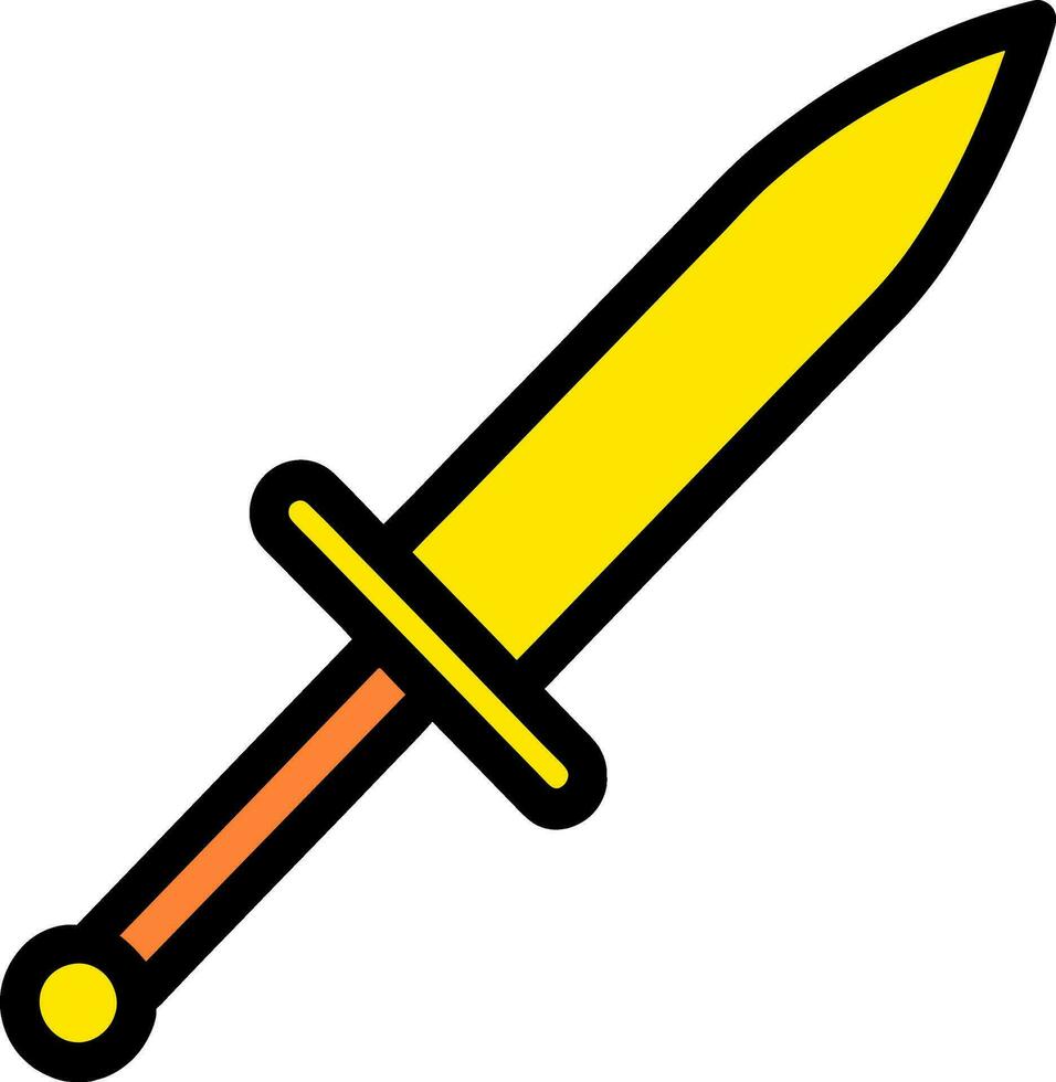 espada ícone Projeto logotipo modelo vetor