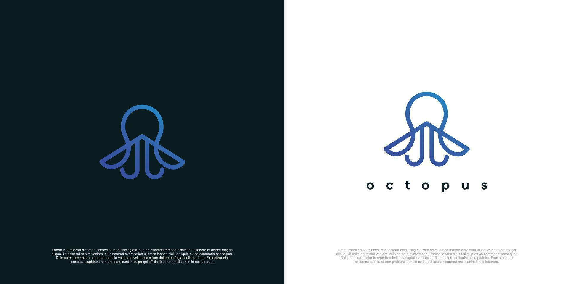 polvo logotipo Projeto vetor com criativo estilo Prêmio vetor