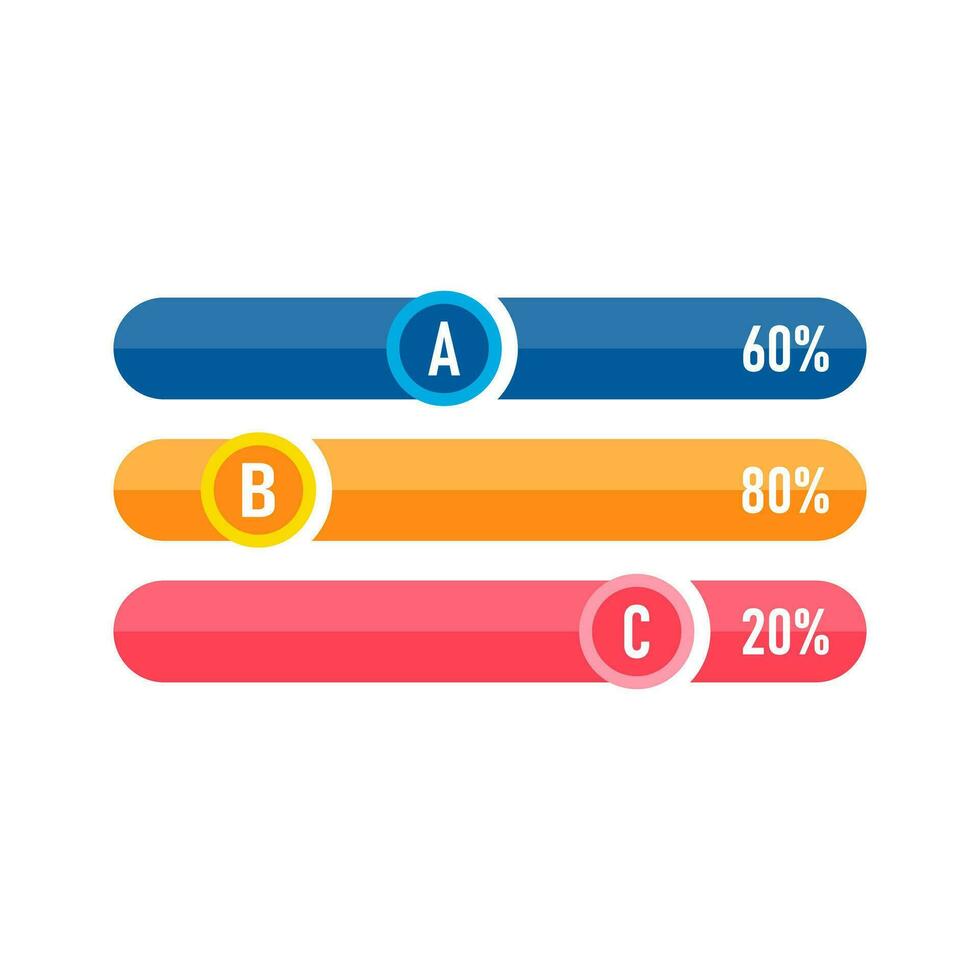 apresentação o negócio infográfico modelo com 5 opções ou passos. moderno infográfico Projeto modelo. criativo conceito do cinco estágios do o negócio projeto vetor