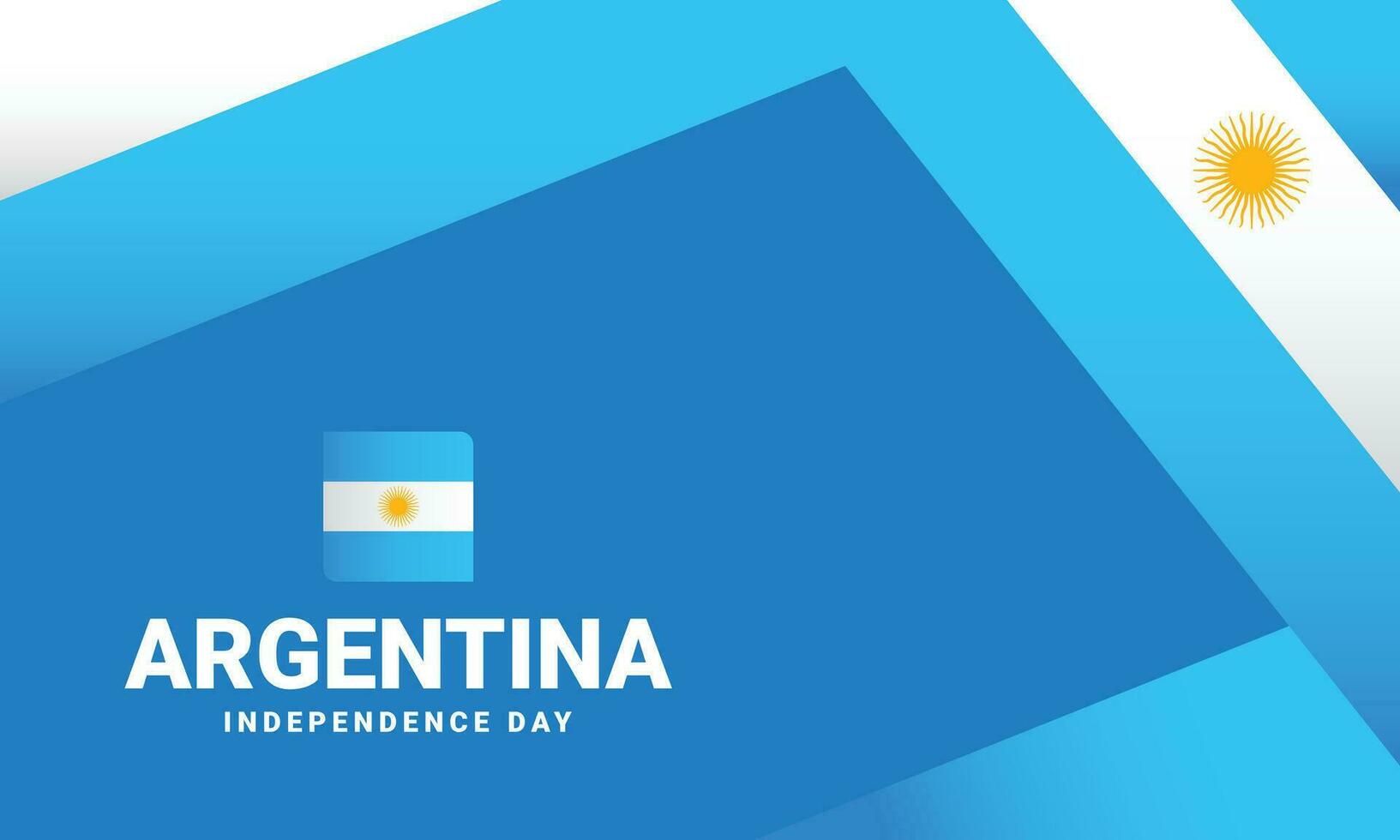 Argentina independência dia evento comemoro vetor