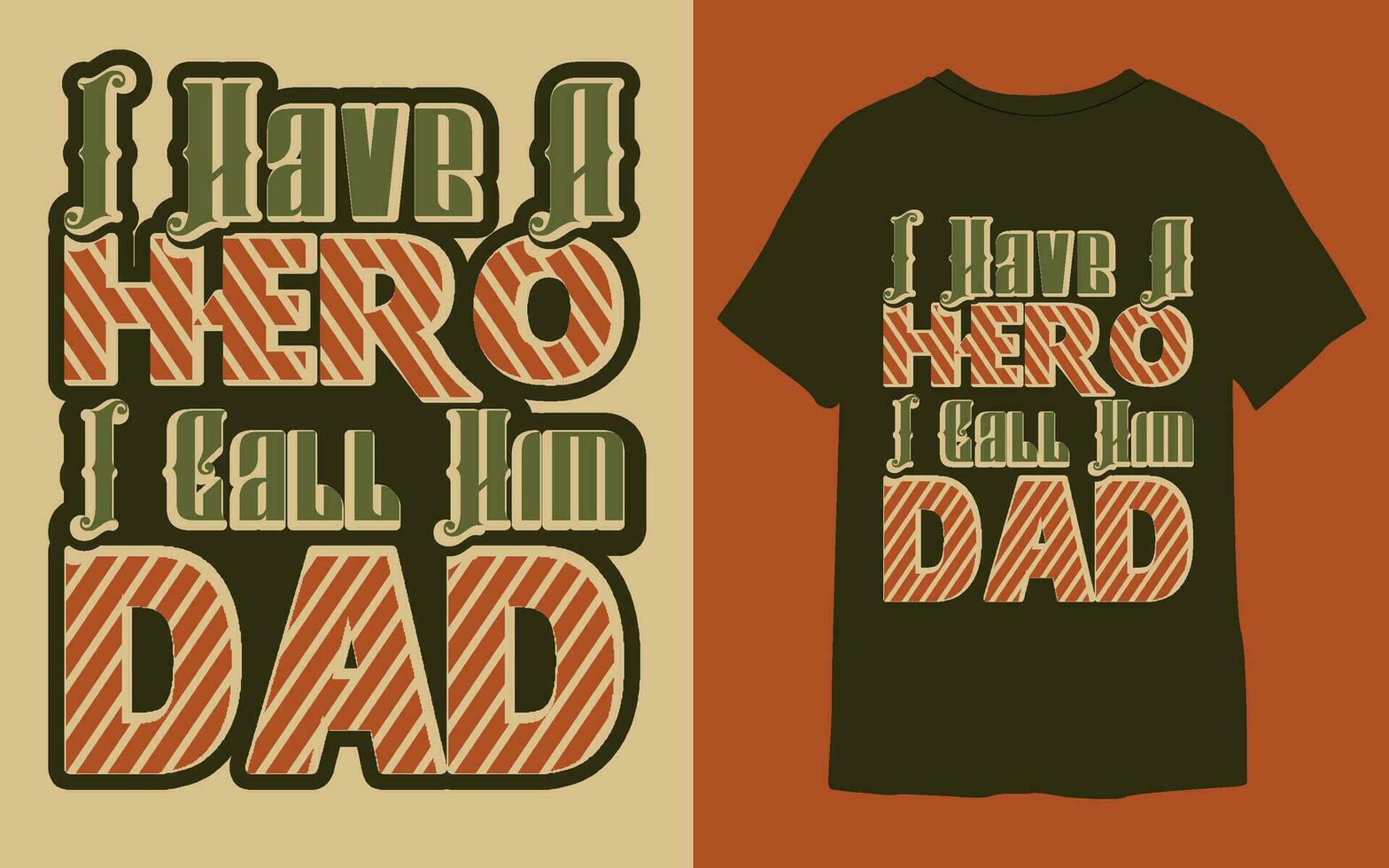 vintage tipografia do pai dia camiseta projeto, Papai e criança amor camiseta Projeto. vetor