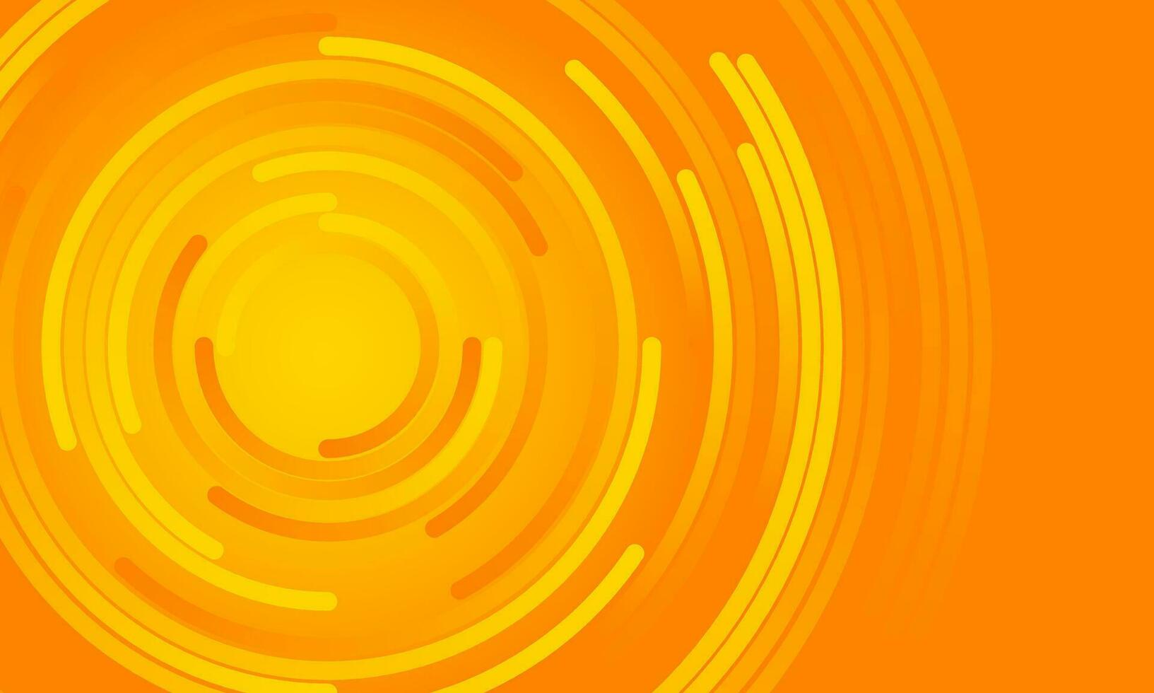 abstrato Rapidez luz laranja geométrico fundo. dinâmico formas composição tecnologia hitech comunicação conceito inovação vetor Projeto