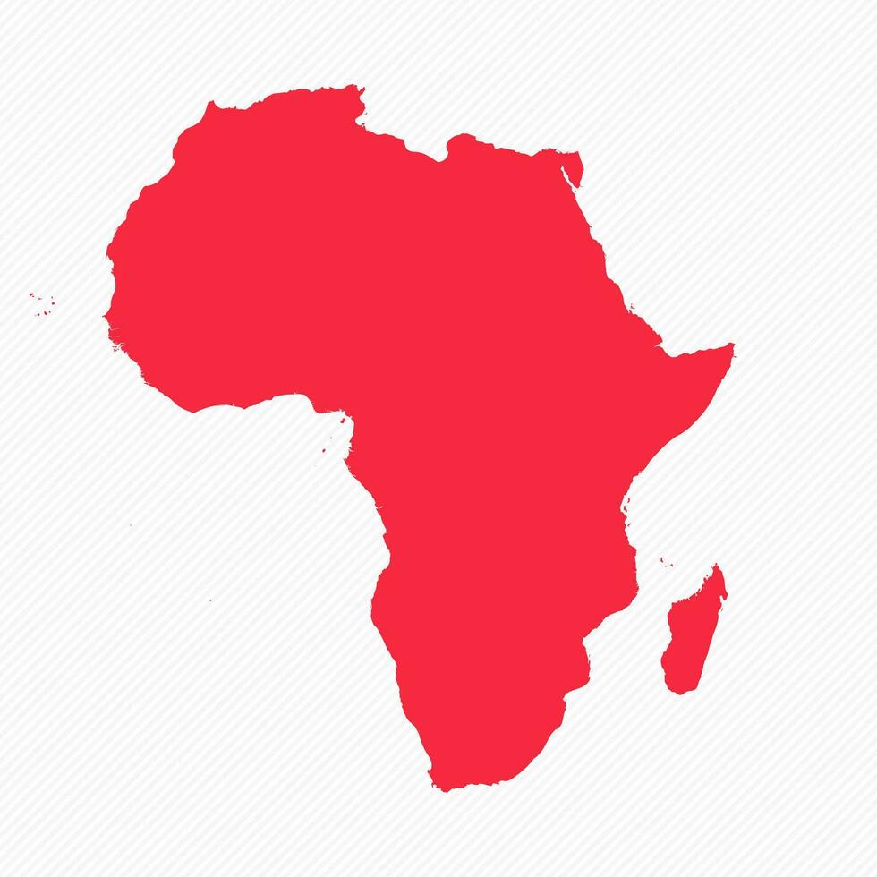 abstrato África simples mapa fundo vetor