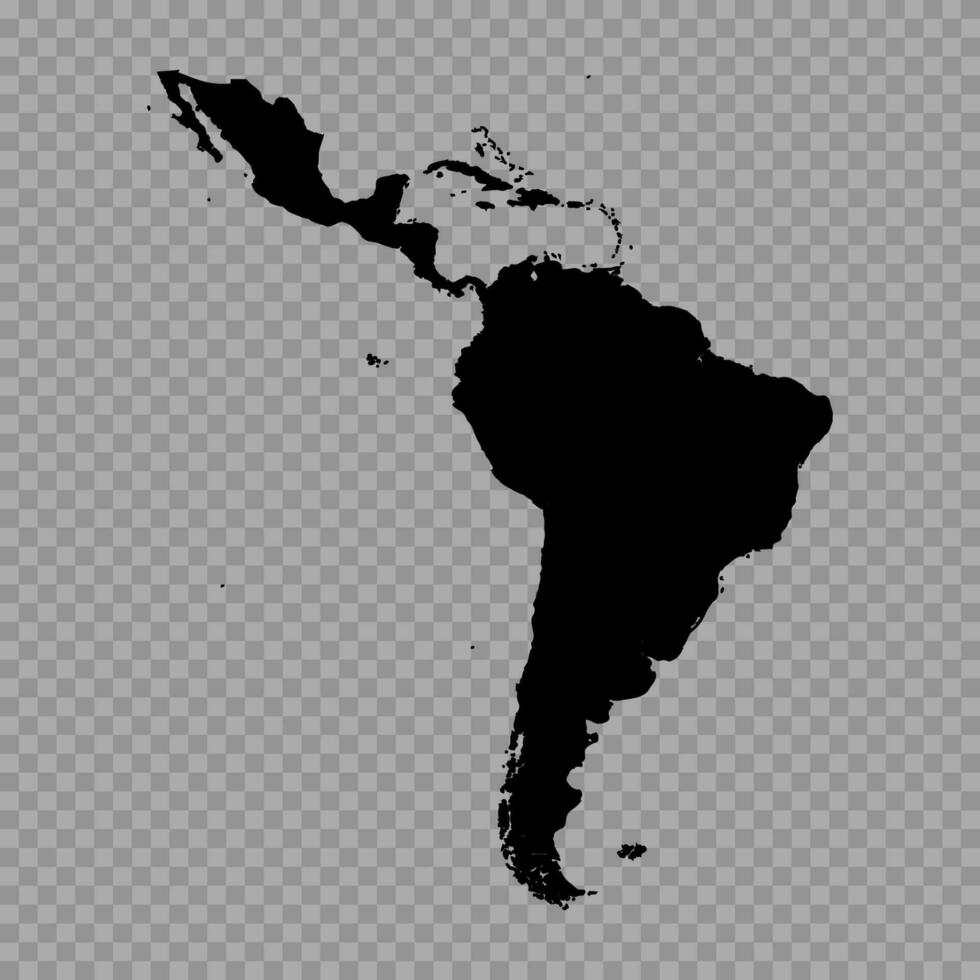transparente fundo latim América simples mapa vetor