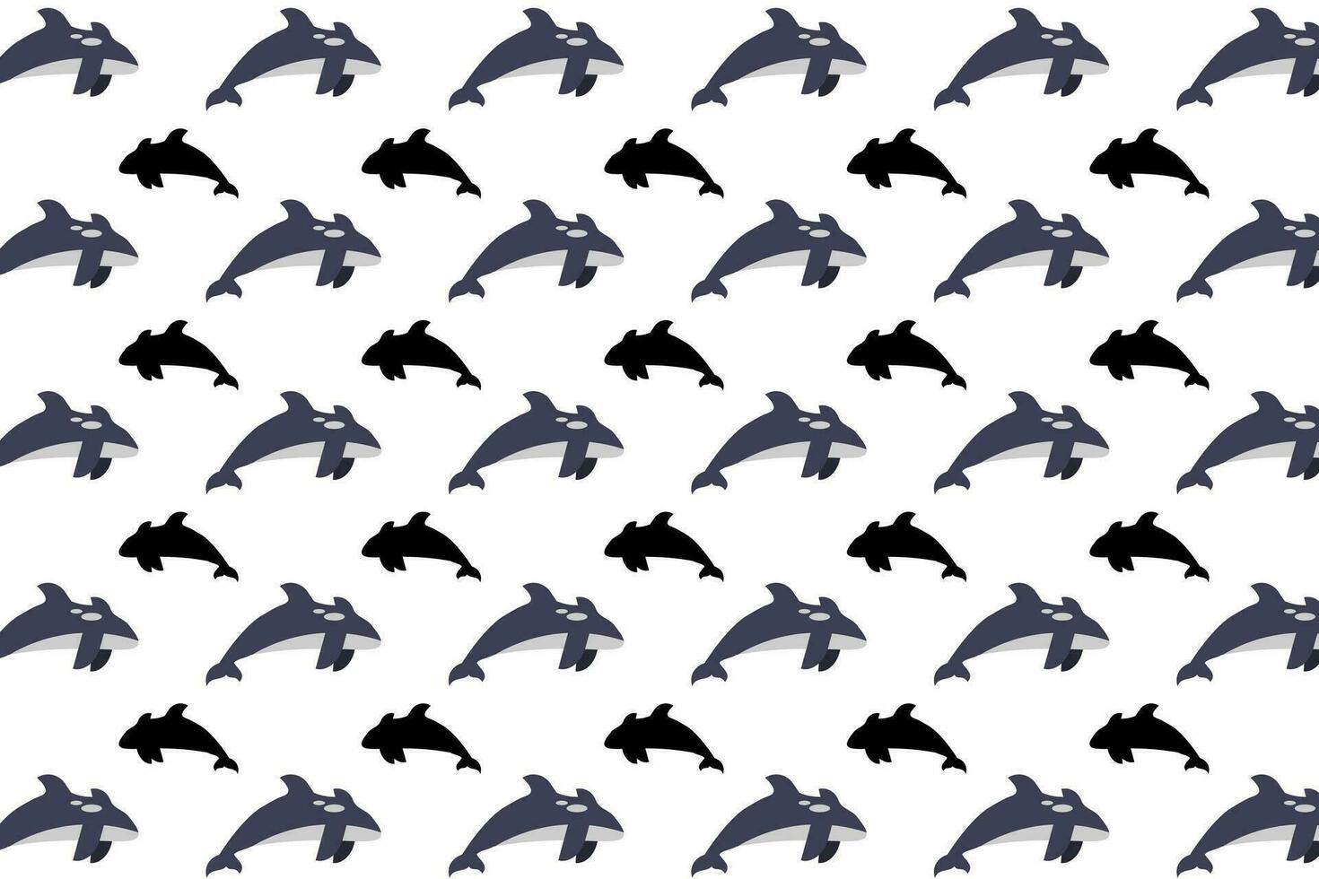 plano orca animal padronizar fundo vetor