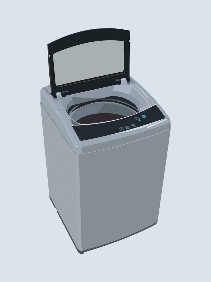 topo carga lavando máquina vetor.eps vetor