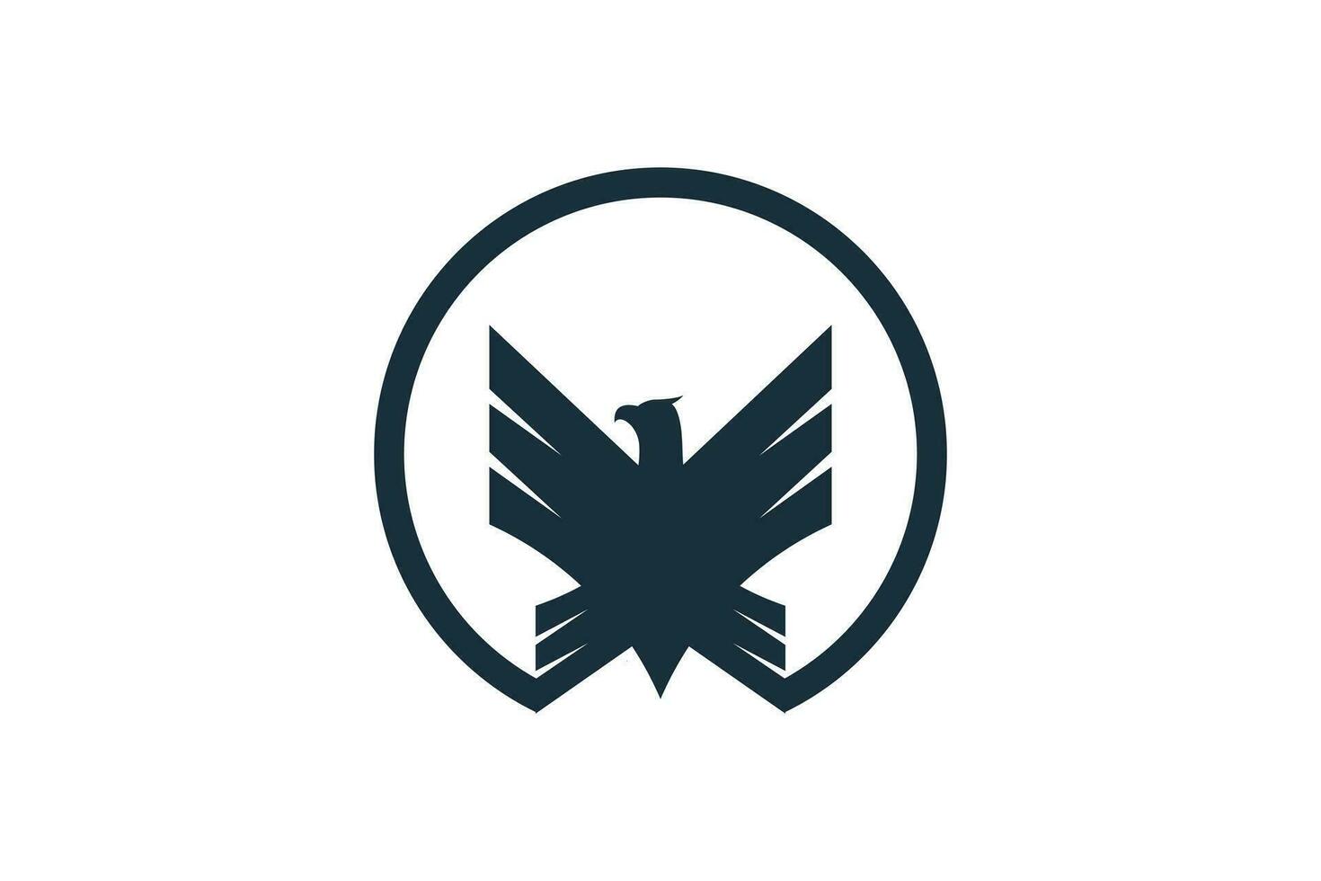Águia logotipo vetor com moderno conceito criativo único Projeto