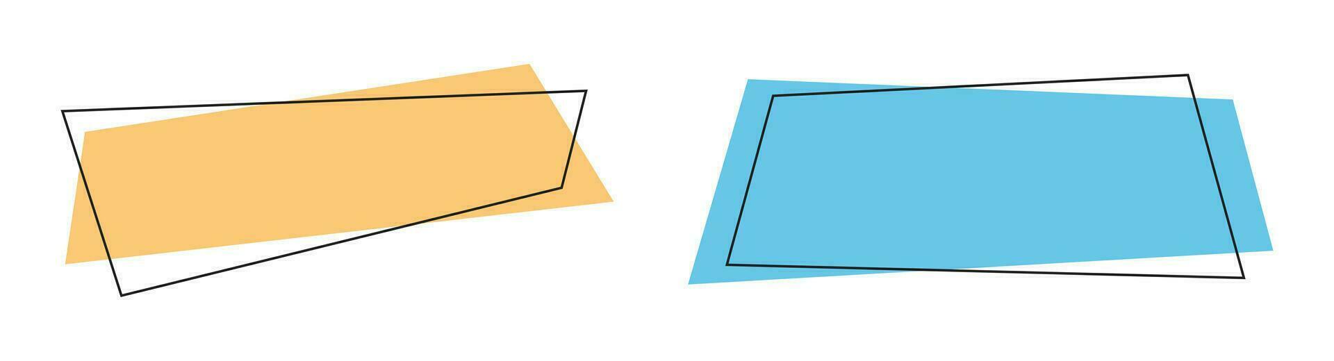geométrico colori faixas dentro plano estilo vetor ilustração isolado em branco