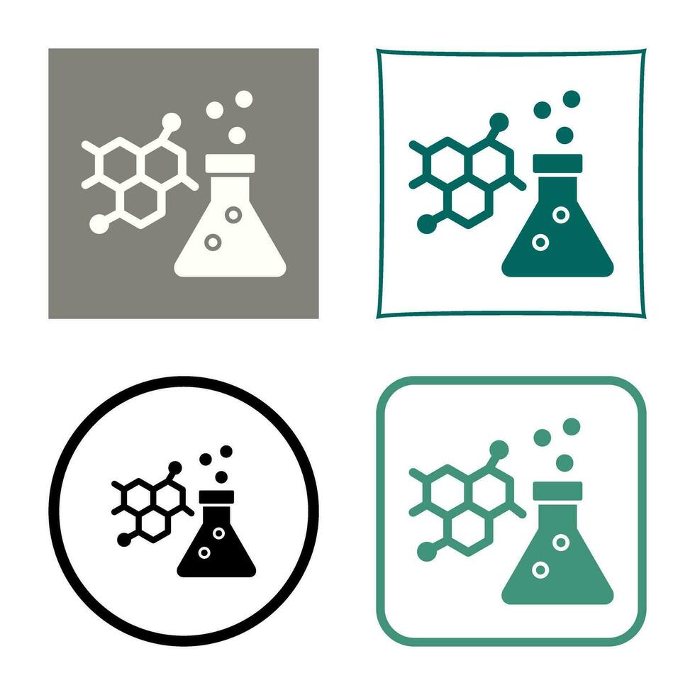 ícone de vetor de química