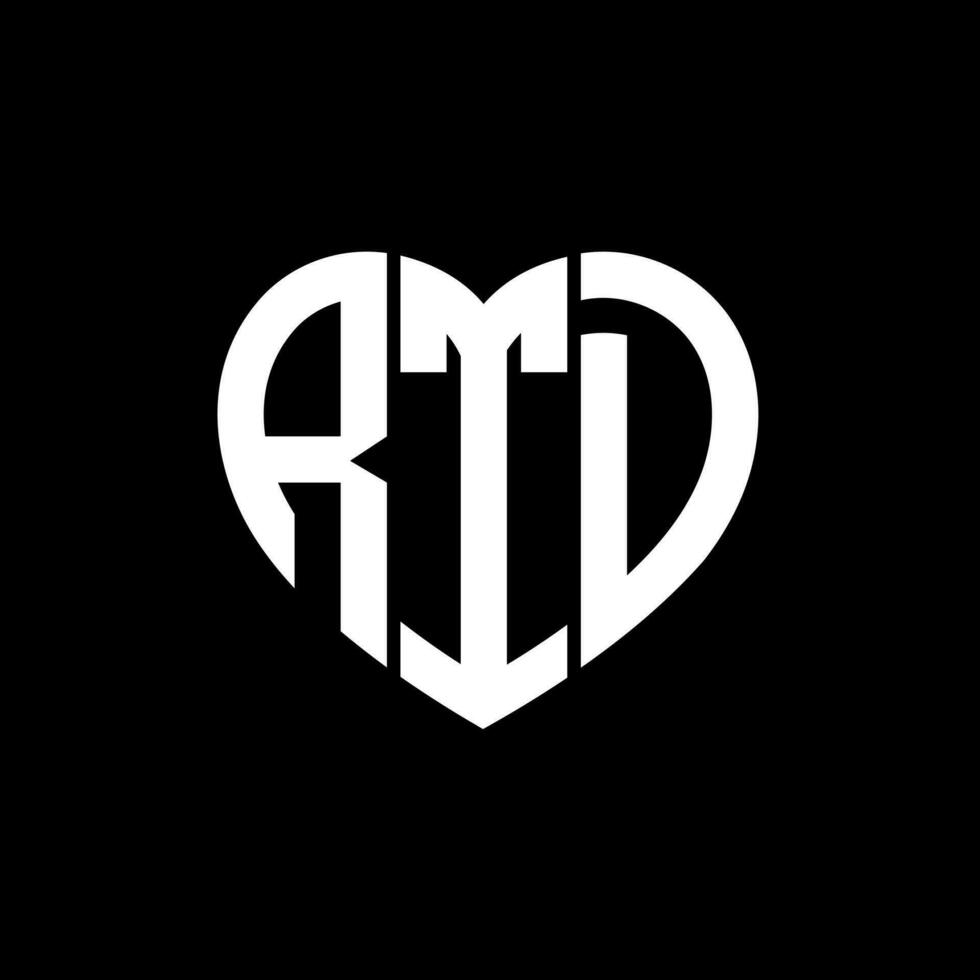 rtd criativo amor forma monograma carta logotipo. rtd único moderno plano abstrato vetor carta logotipo Projeto.