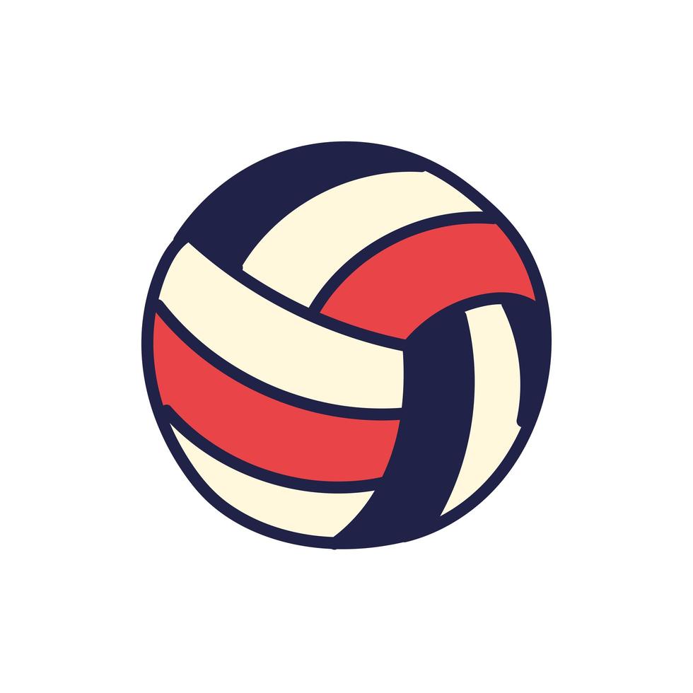 esporte bola voleibol vetor