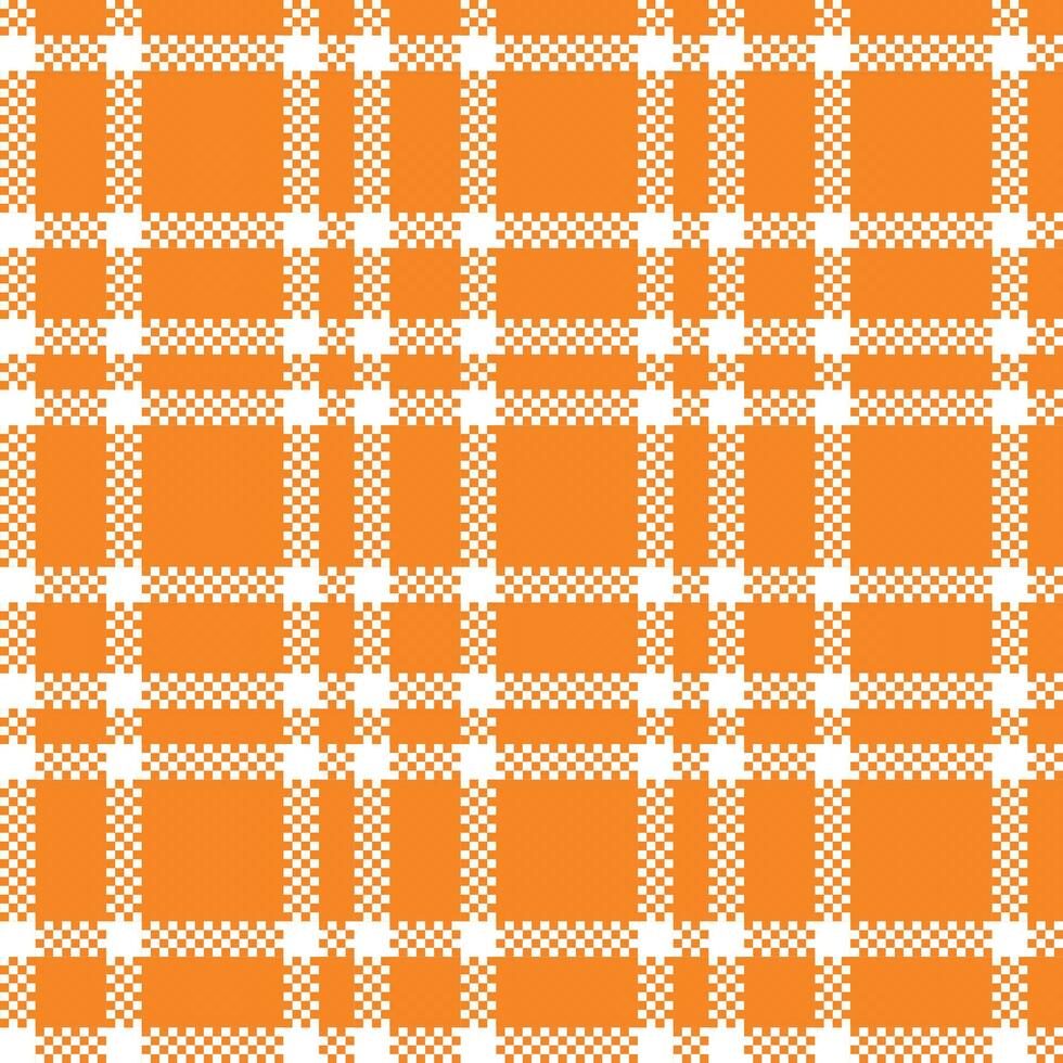 xadrez padrões desatado. tecido de algodão padrões tradicional escocês tecido tecido. lenhador camisa flanela têxtil. padronizar telha amostra incluído. vetor
