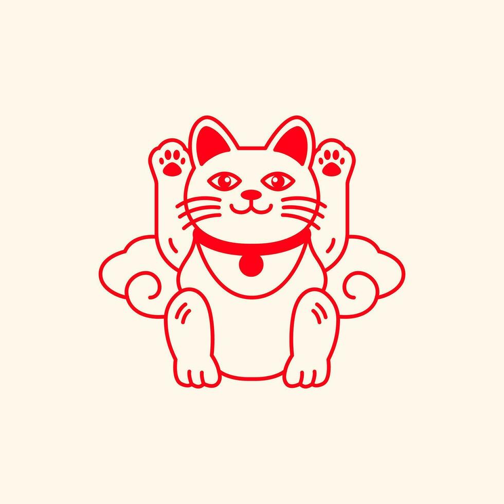 83 Ilustraciones de Maneki Neko - Getty Images