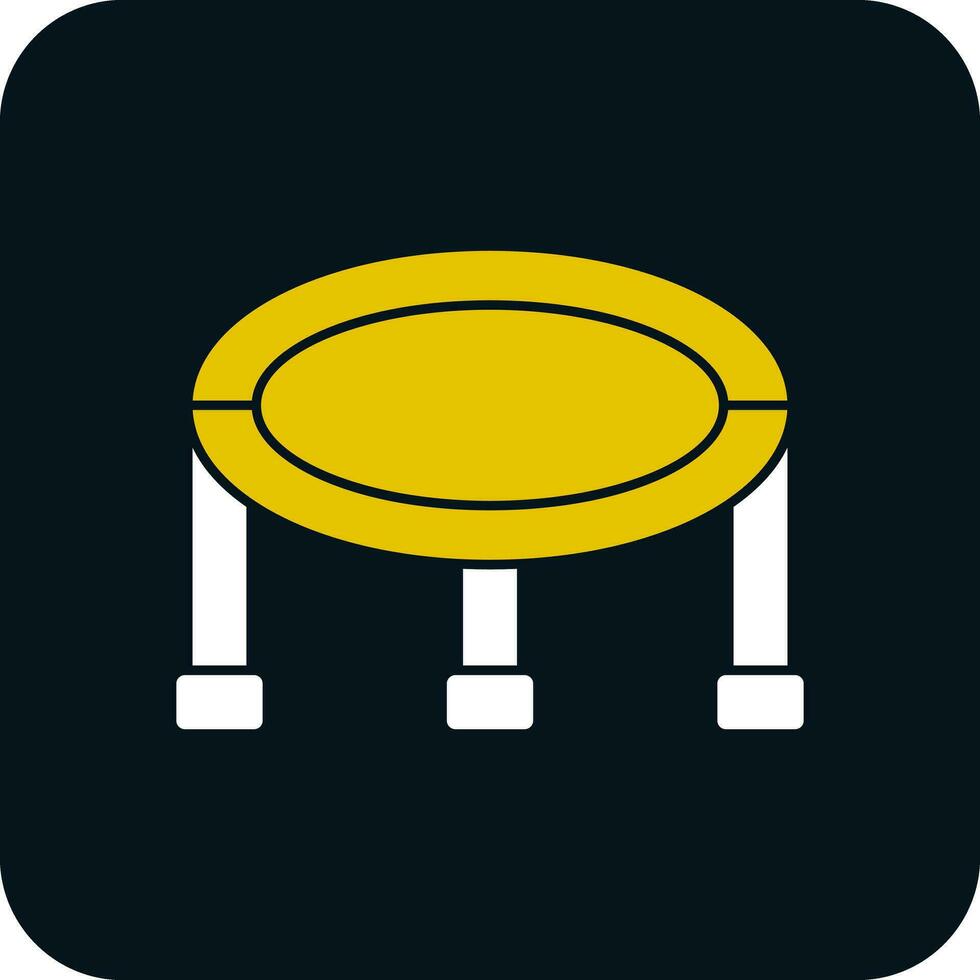 design de ícone de vetor de trampolim