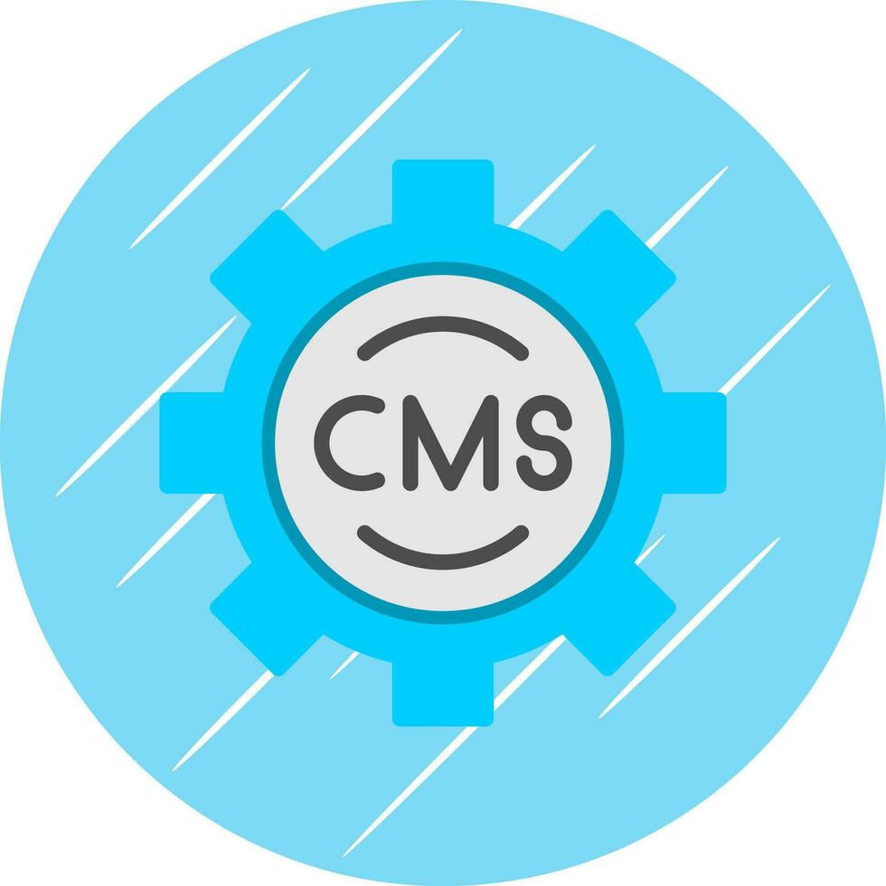 cms vetor ícone Projeto