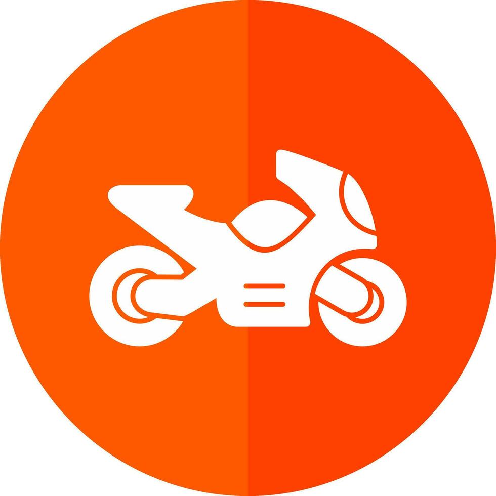 design de ícone de vetor de motocicleta