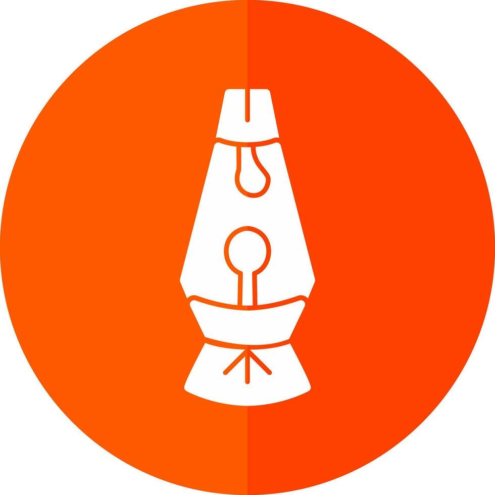 design de ícone de vetor de lâmpada de lava