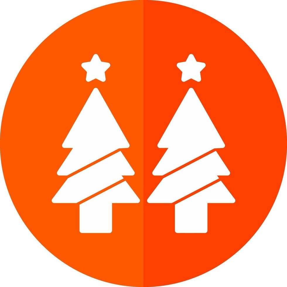 design de ícone de vetor de árvore de natal