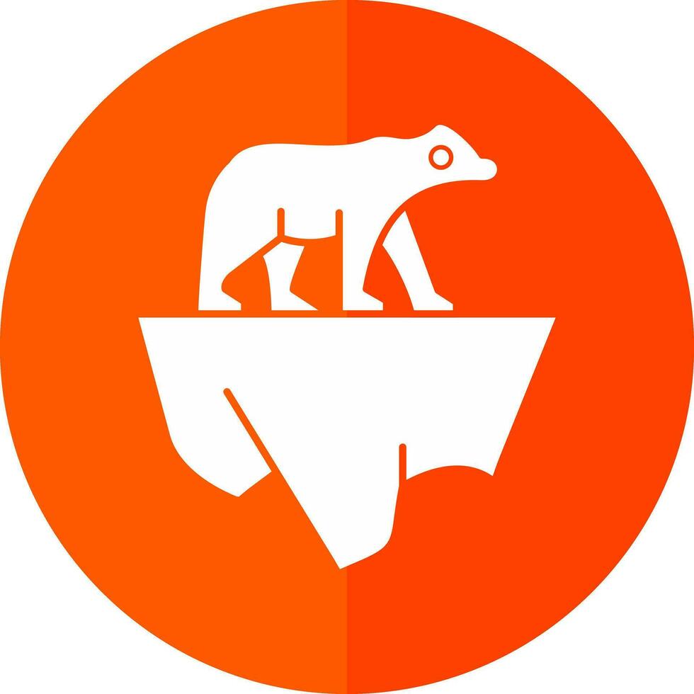 polar Urso vetor ícone Projeto