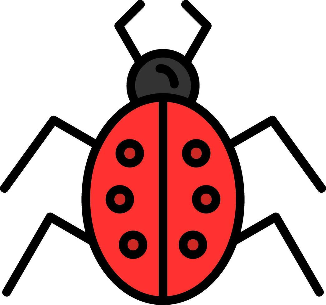 design de ícone de vetor de bug