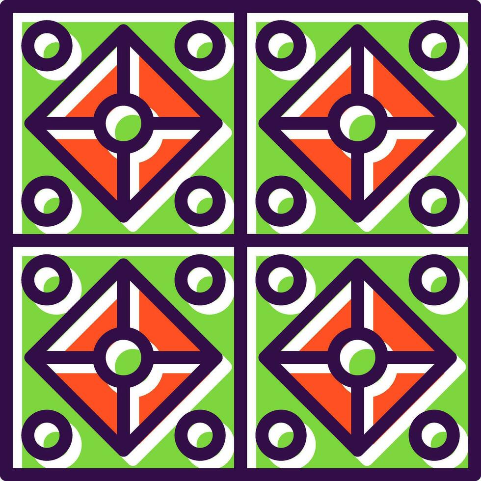 design de ícone de vetor de azulejos