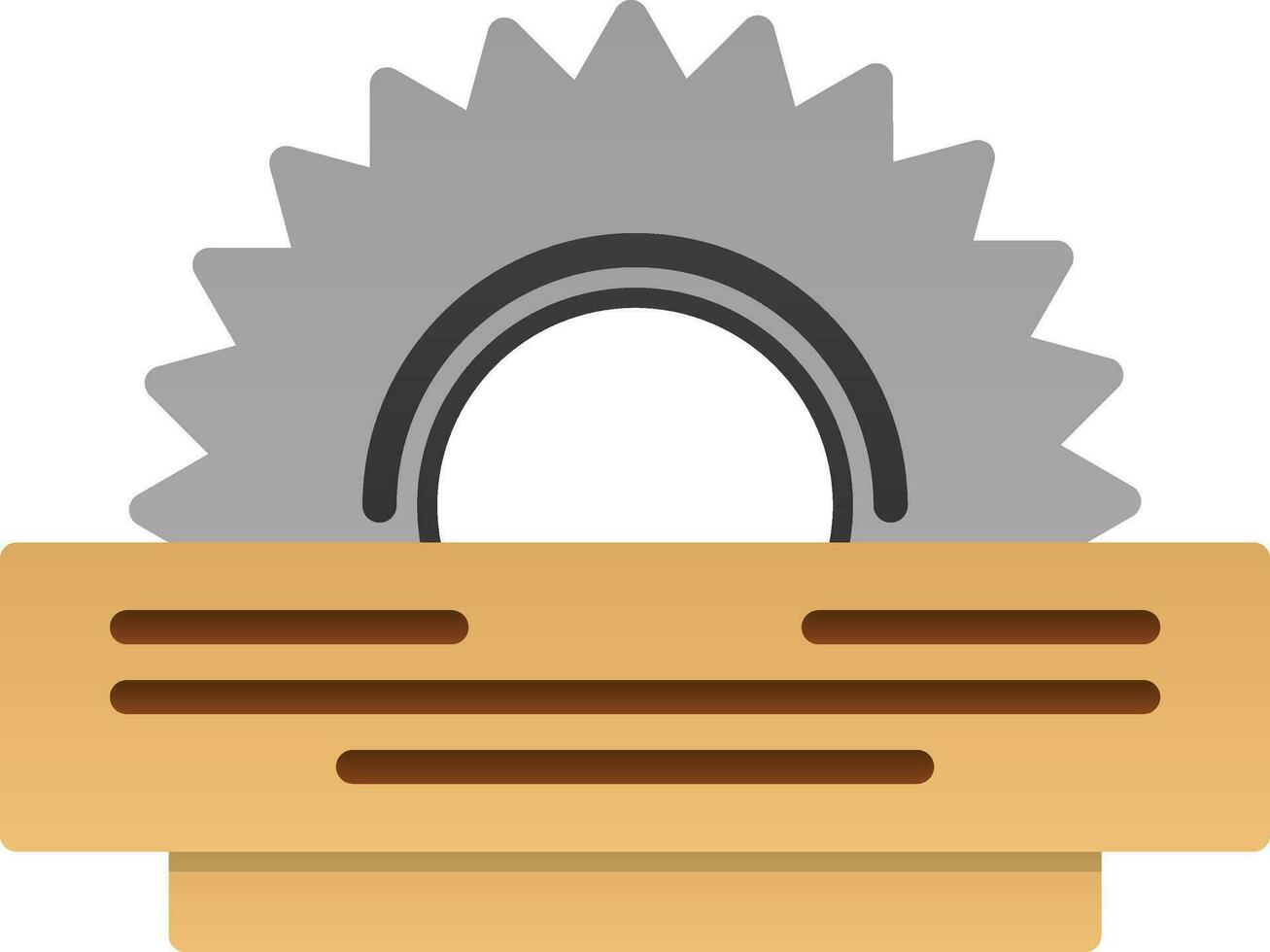 design de ícone de vetor de serra