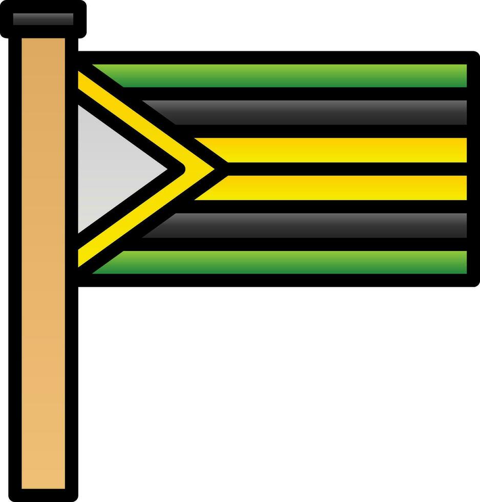 design de ícone de vetor de bandeira