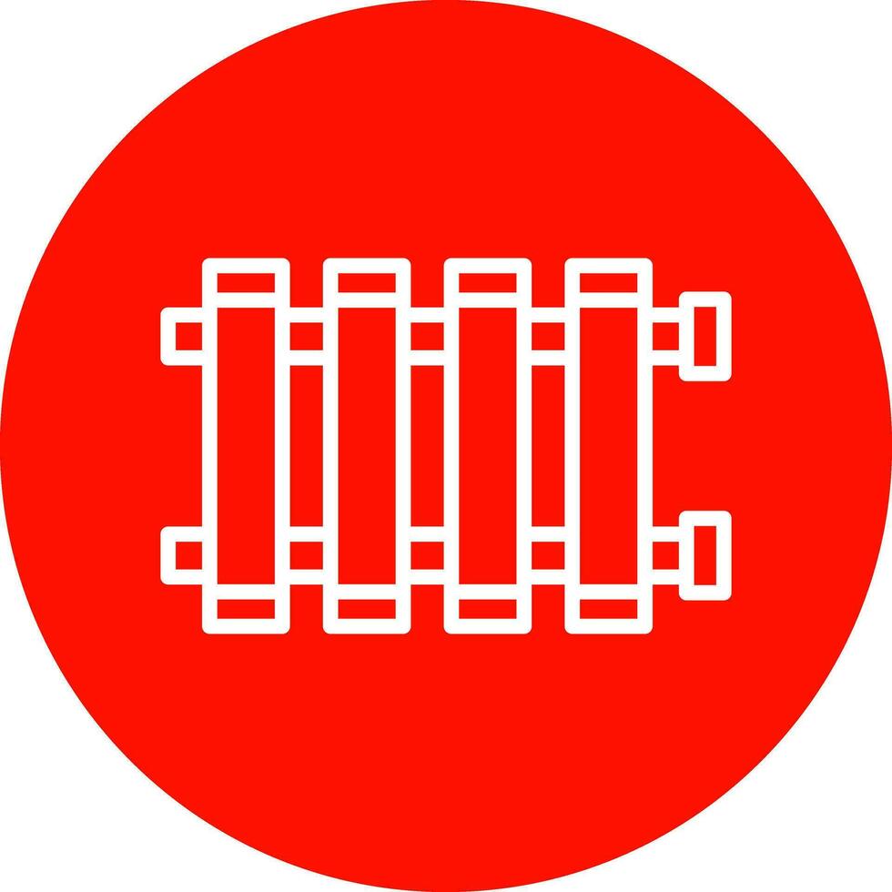 design de ícone de vetor de radiador