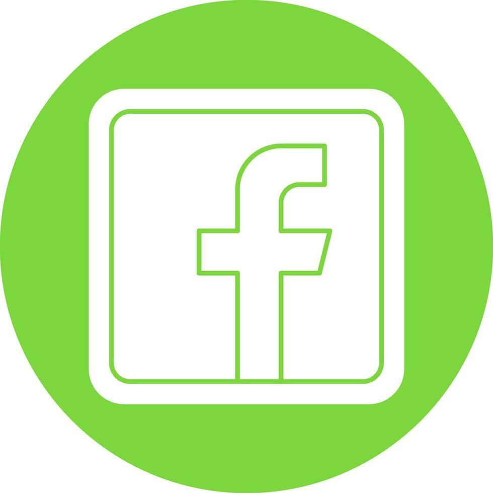 Facebook logotipo vetor ícone Projeto