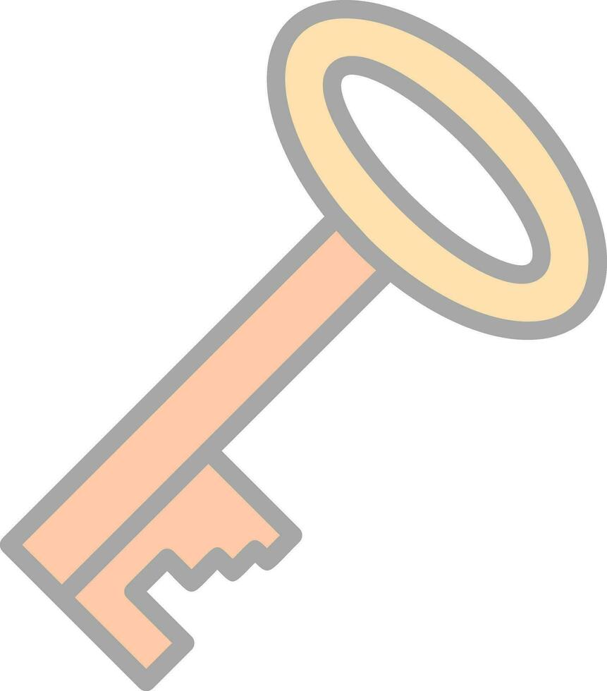 design de ícone de vetor chave
