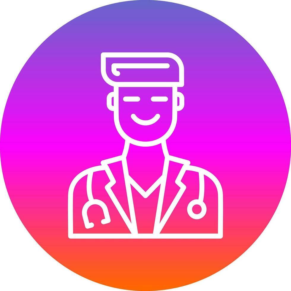 design de ícone de vetor de médico