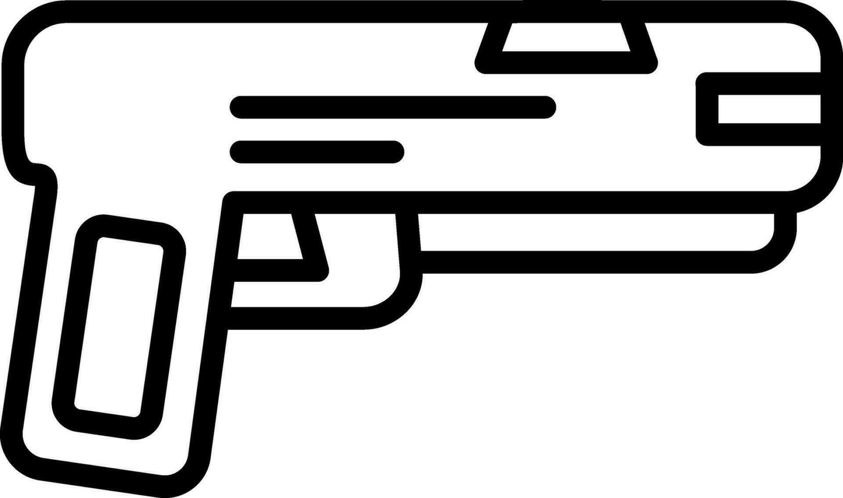 design de ícone de vetor de arma