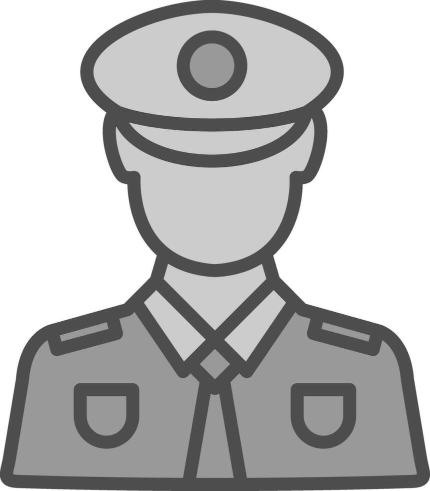 design de ícone vetorial de policial vetor