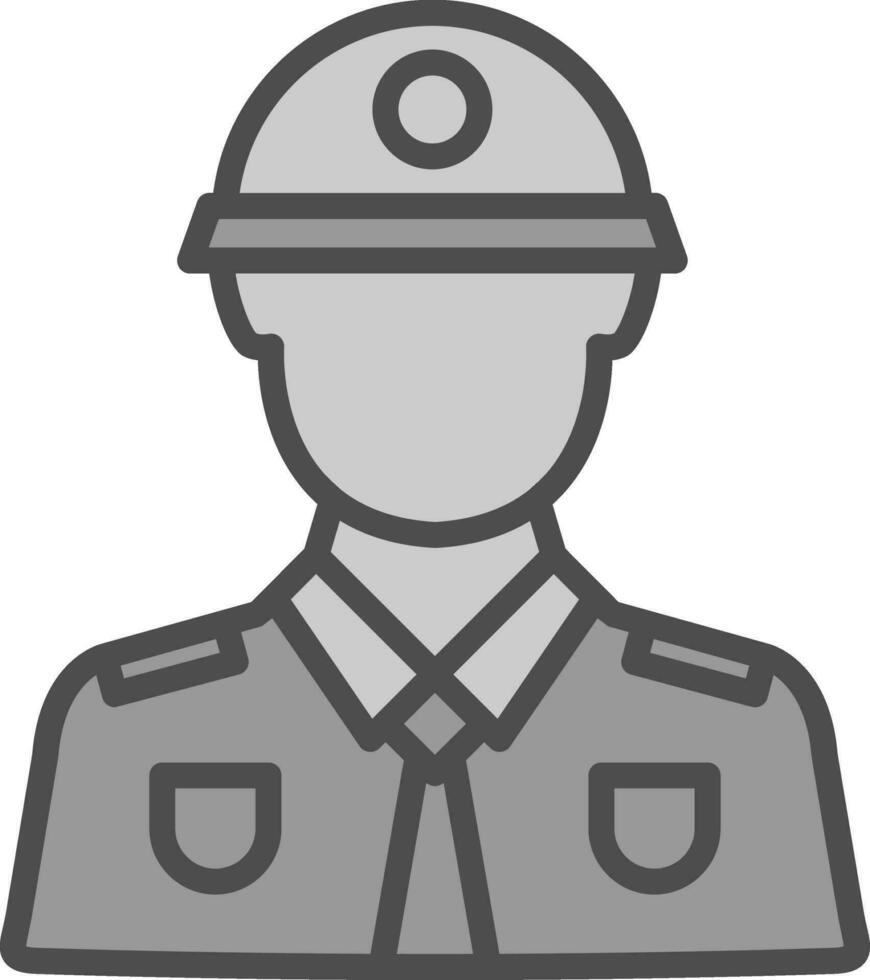 design de ícone de vetor de soldado