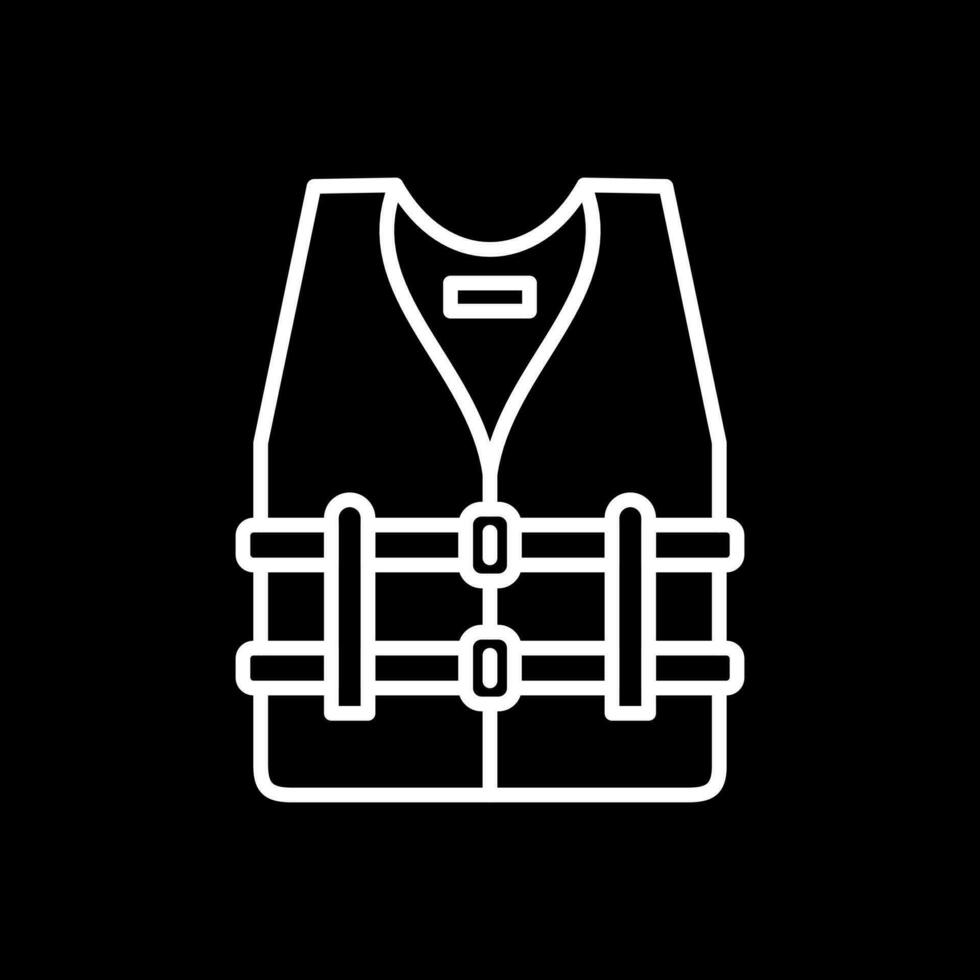 design de ícone de vetor de colete salva-vidas
