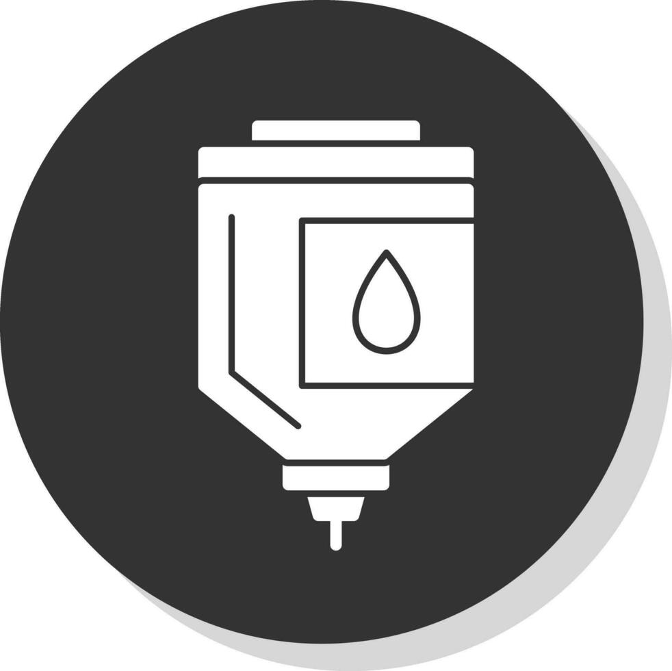 design de ícone vetorial de bolsa de sangue vetor