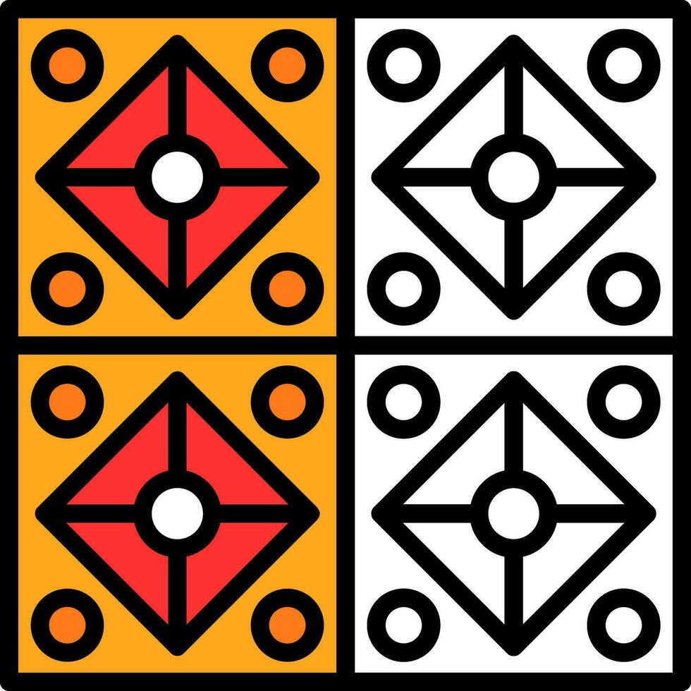 design de ícone de vetor de azulejos