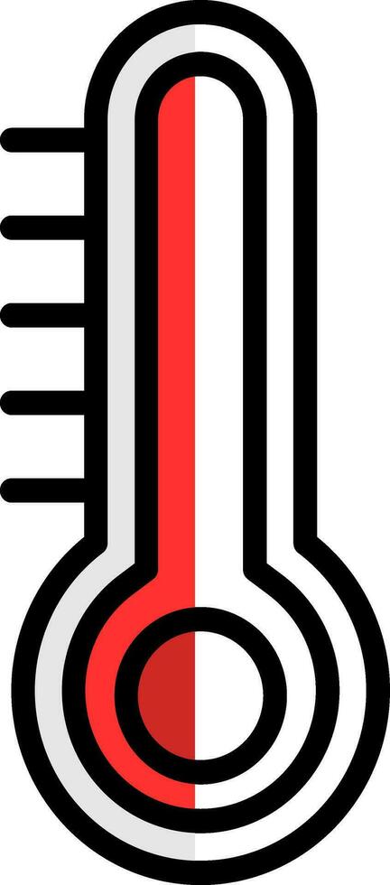 design de ícone de vetor de temperatura