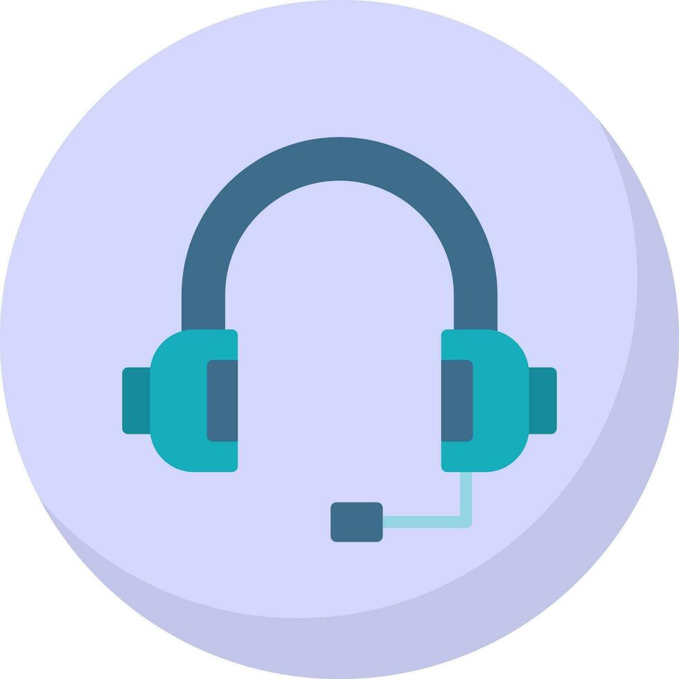 design de ícone de vetor de fone de ouvido