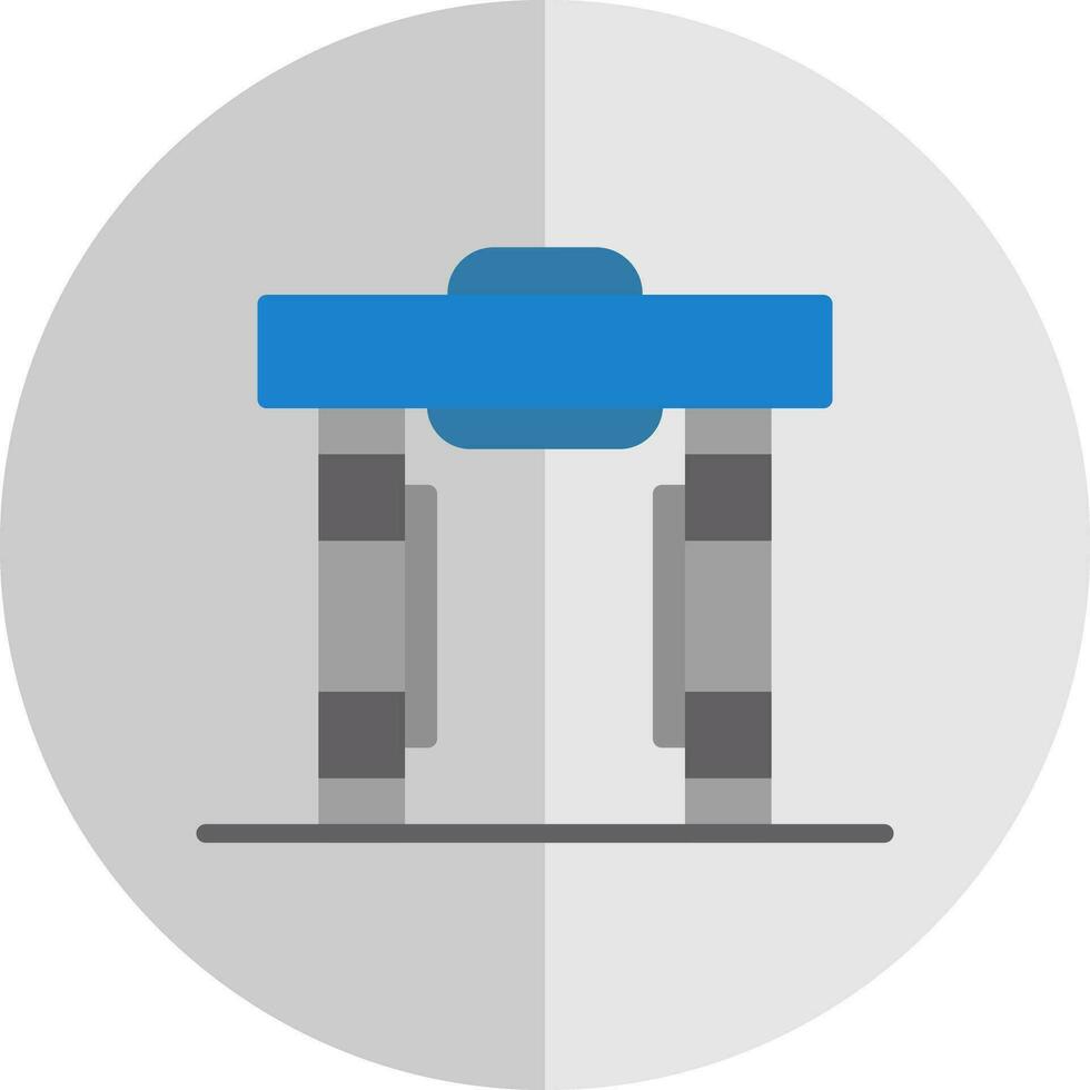 design de ícone de vetor de detector de metais