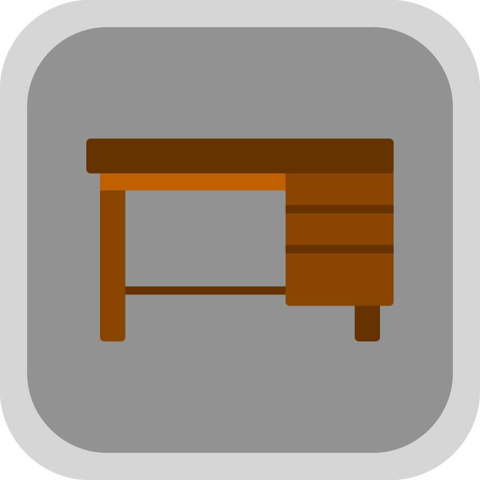 design de ícone de vetor de mesa de escritório