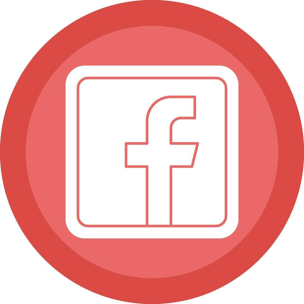 Facebook logotipo vetor ícone Projeto