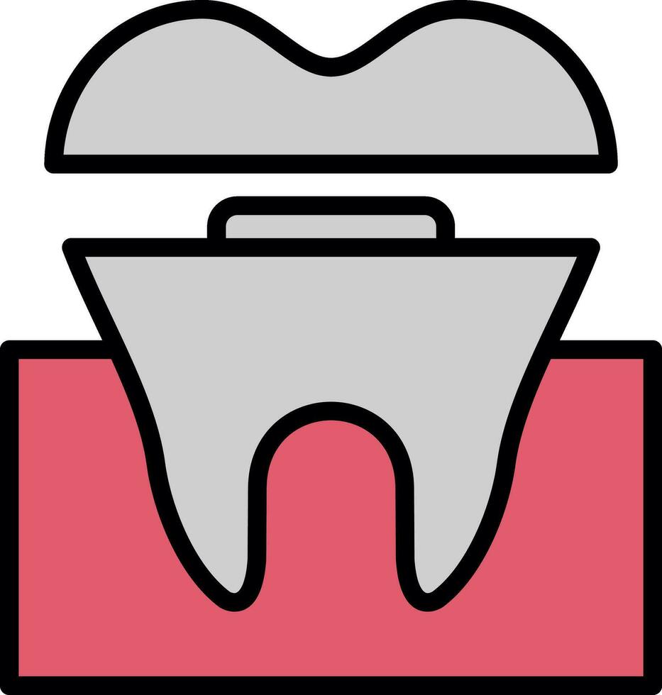 dental coroa vetor ícone Projeto