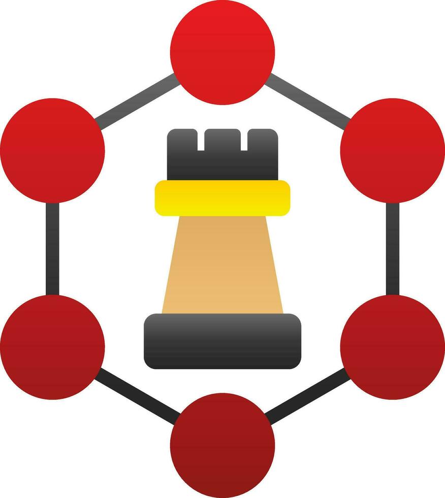 design de ícone de vetor de estratégia de negócios