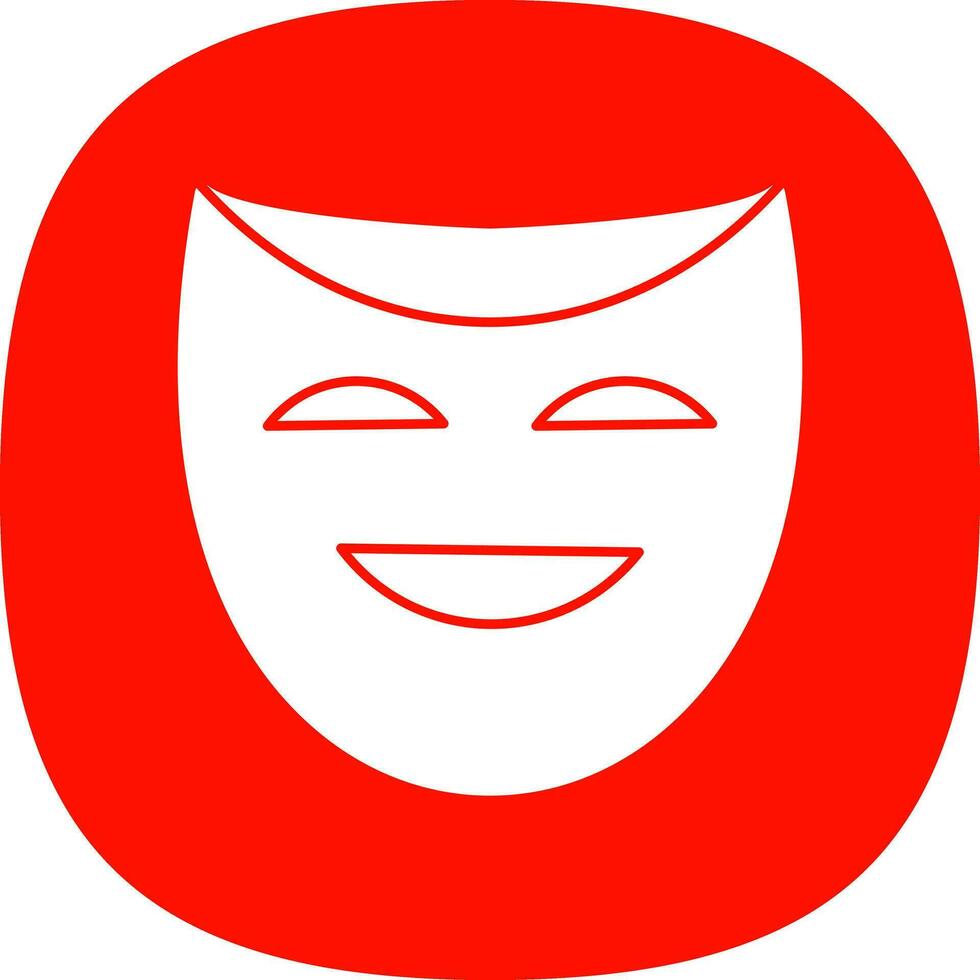 design de ícone de vetor de máscaras de teatro