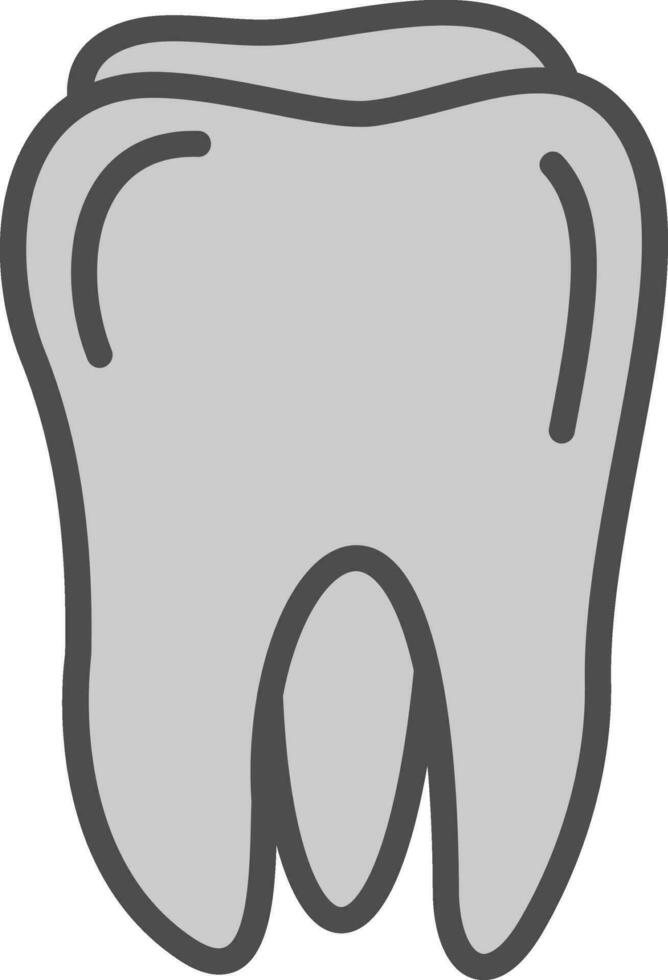 design de ícone de vetor de dente