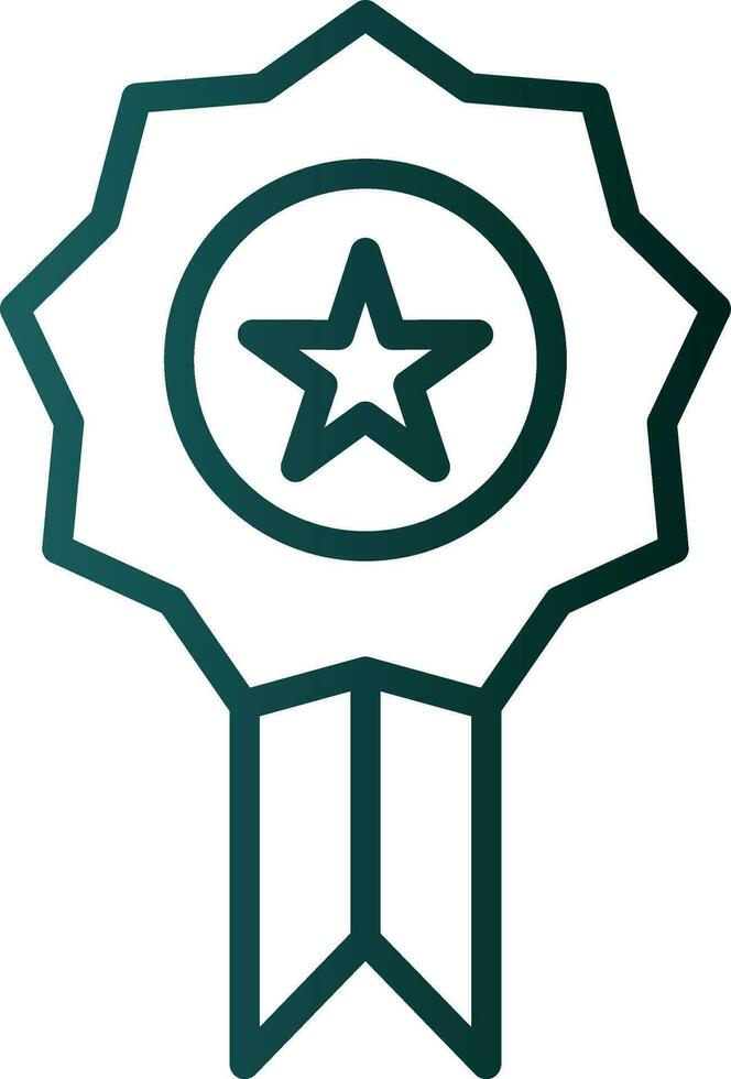 design de ícone de vetor de medalha