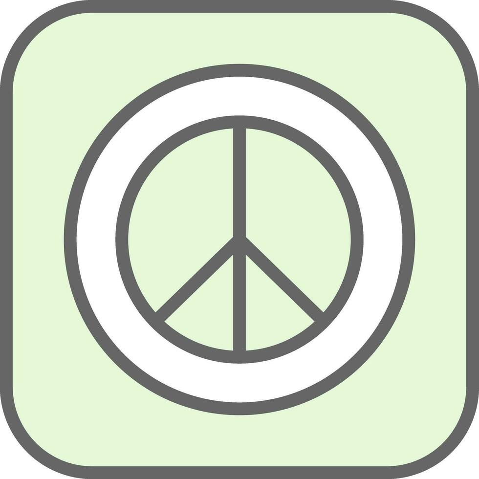 Paz placa vetor ícone Projeto