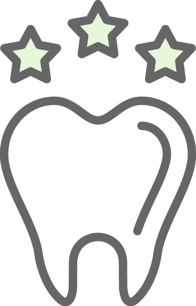 design de ícone de vetor de atendimento odontológico